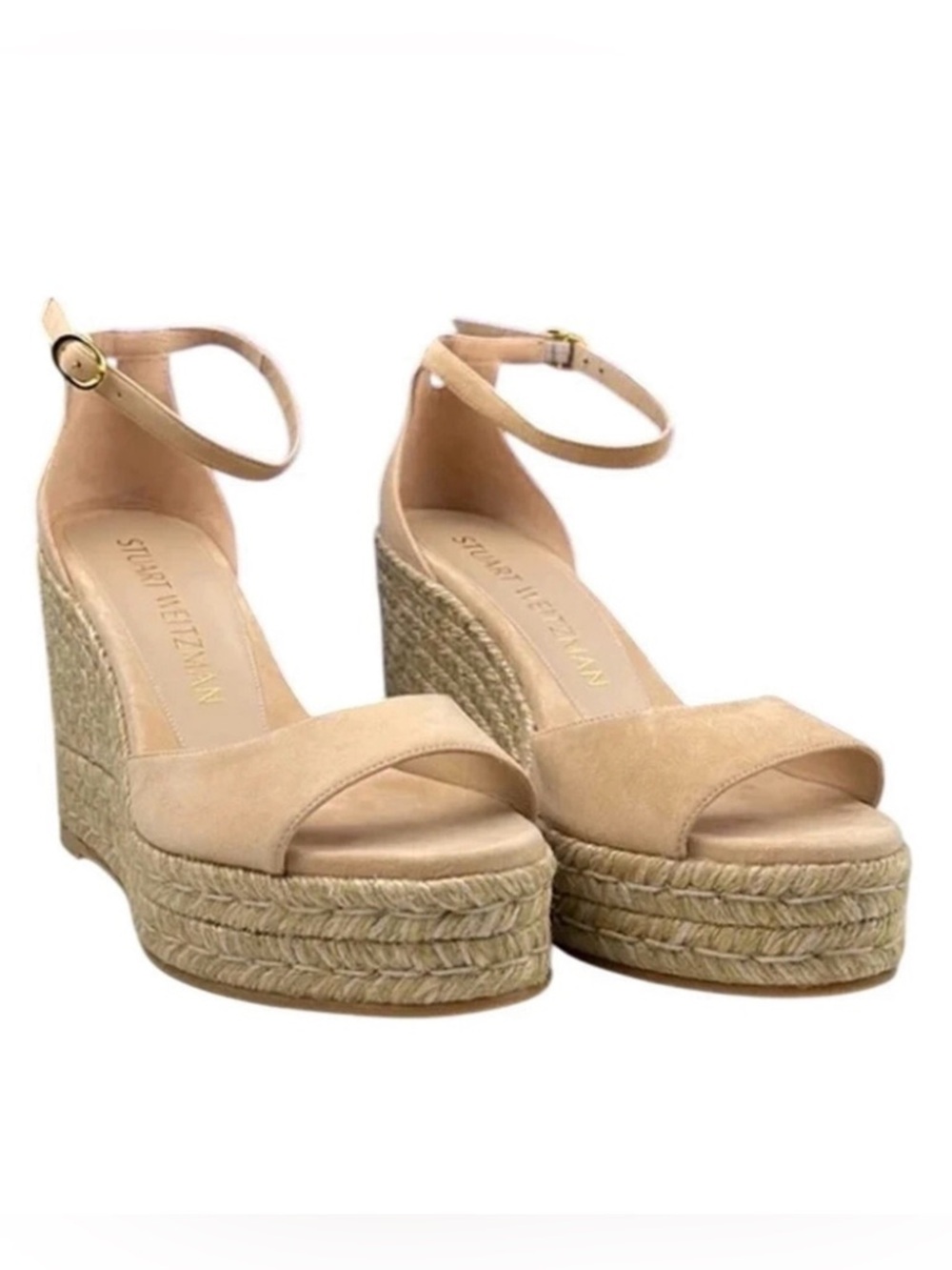 Stuart Weitzman Womens
Nudistcurve Wedge Espadrilles 8B